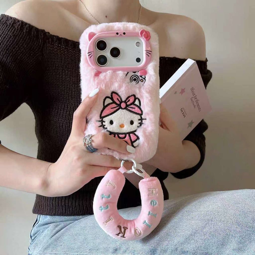 Hello kitty fur case