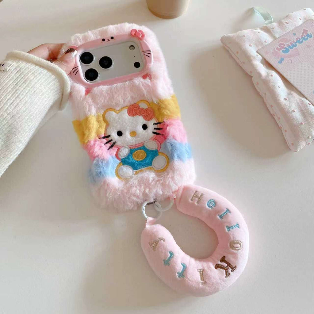 Hello kitty fur case