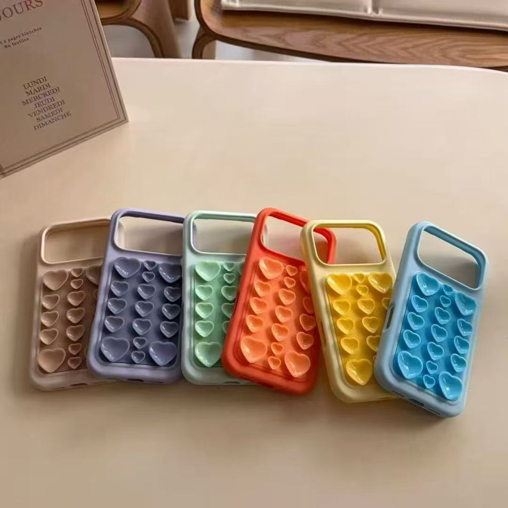 Heart suction silicon case