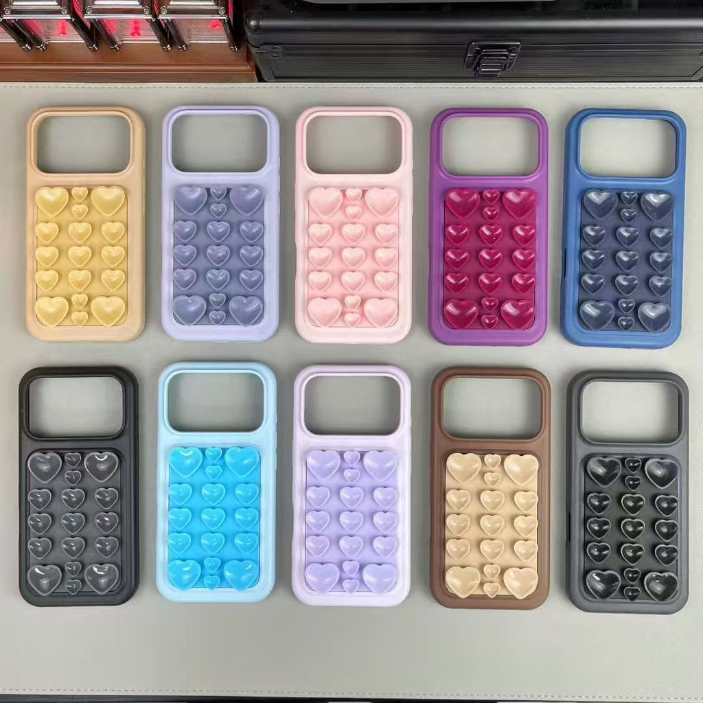 Heart suction silicon case
