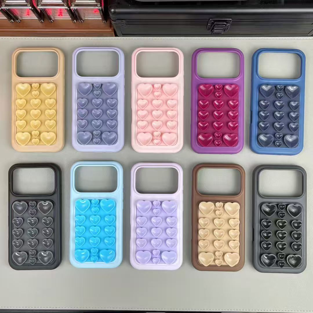 Heart suction silicon case