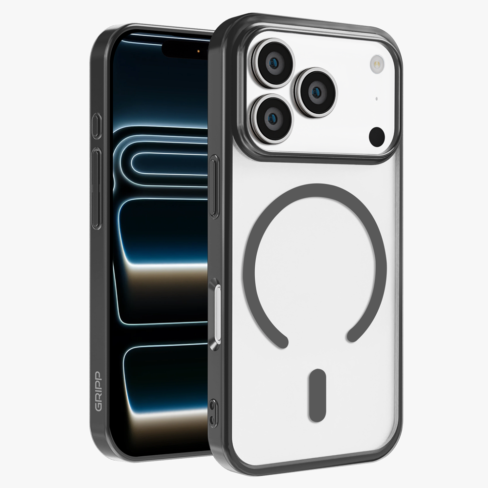 GRIPP Glacier Slim Apple iPhone 17 Pro MagSafe Case - Black