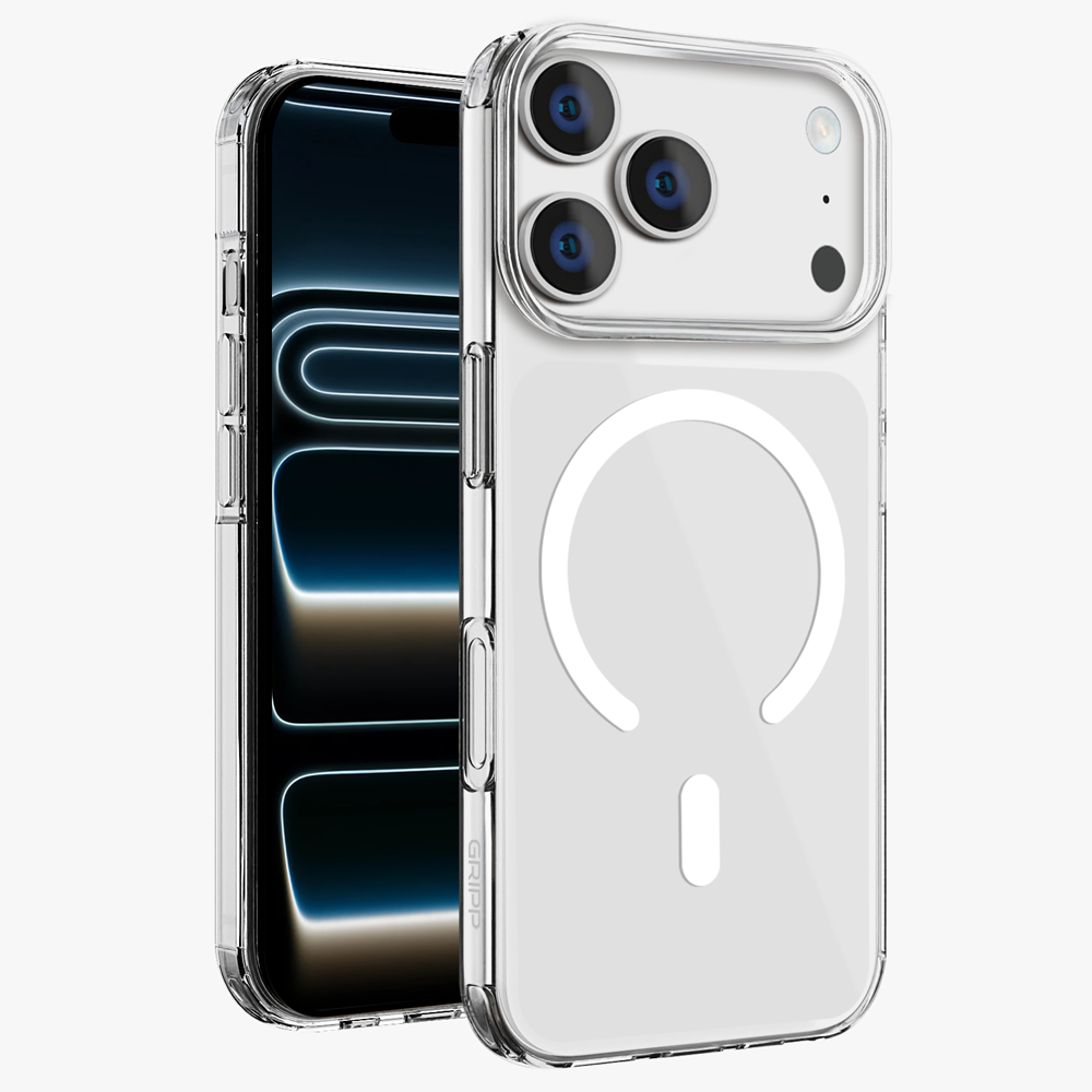 GRIPP Clear Apple iPhone 17 Pro MagSafe Case with 8ft Drop Tested - Clear