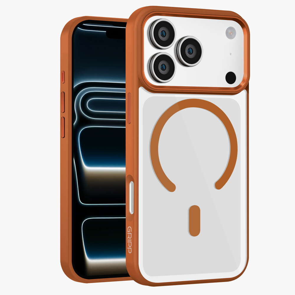 GRIPP Clarion Apple iPhone 17 Pro MagSafe Case with 8ft Drop Tested - Orange