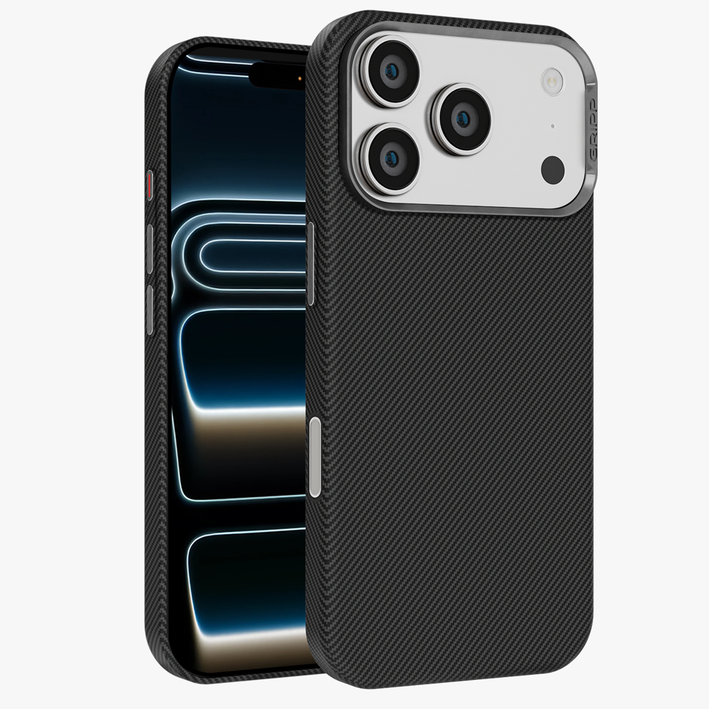 GRIPP Carbon Slim Apple iPhone 17 Pro Max MagSafe Case - Black