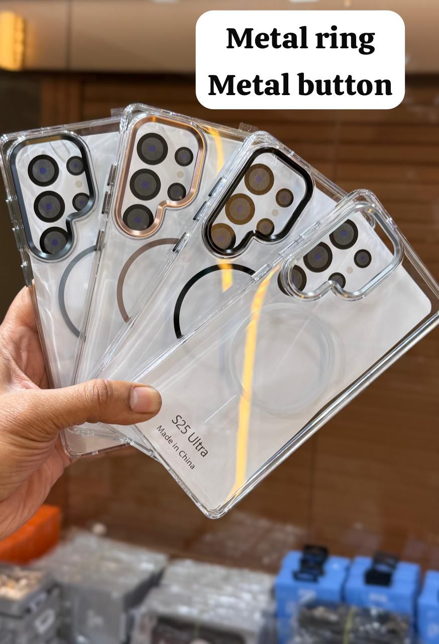 Transparent magsafe case