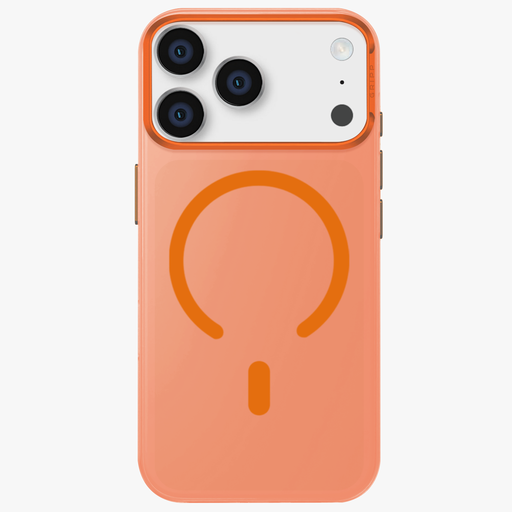 GRIPP Glam Ultra-Slim Apple iPhone 17 Pro Max MagSafe Case - Orange