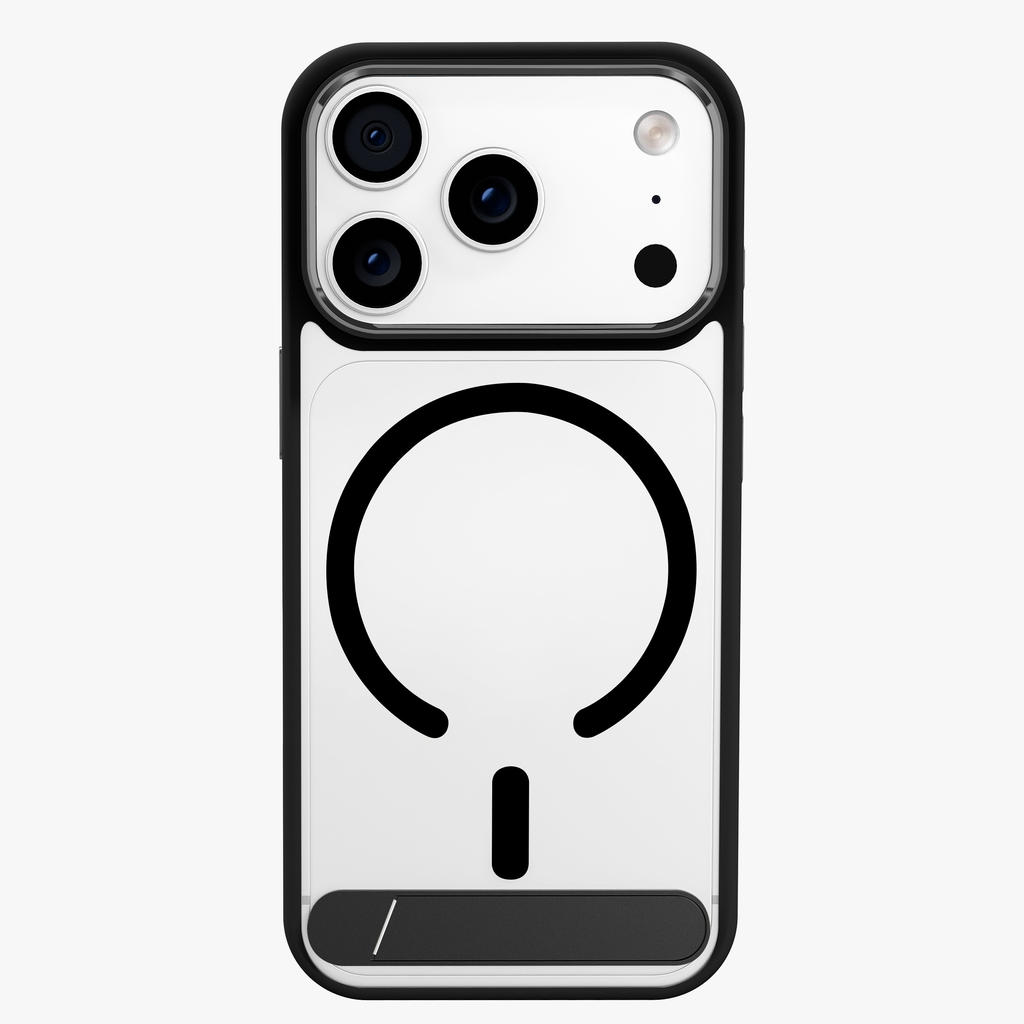 GRIPP Clarion MagStand Apple iPhone 18 Pro MagSafe Case with 8ft Drop Tested - Black