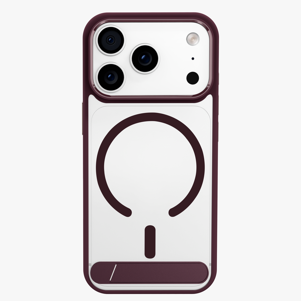 GRIPP Clarion MagStand Apple iPhone 18 Pro MagSafe Case with 8ft Drop Tested - Cherry