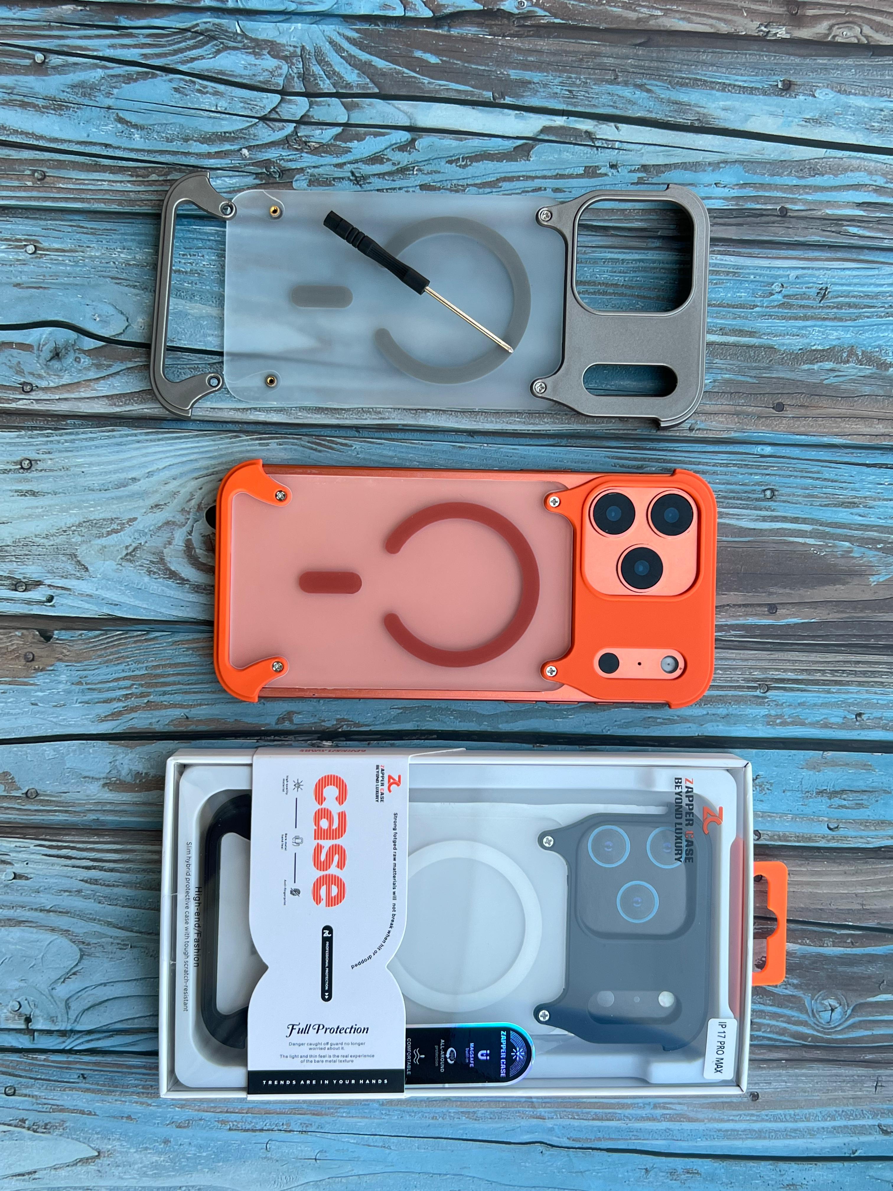 Metal matte Magsafe bumper case