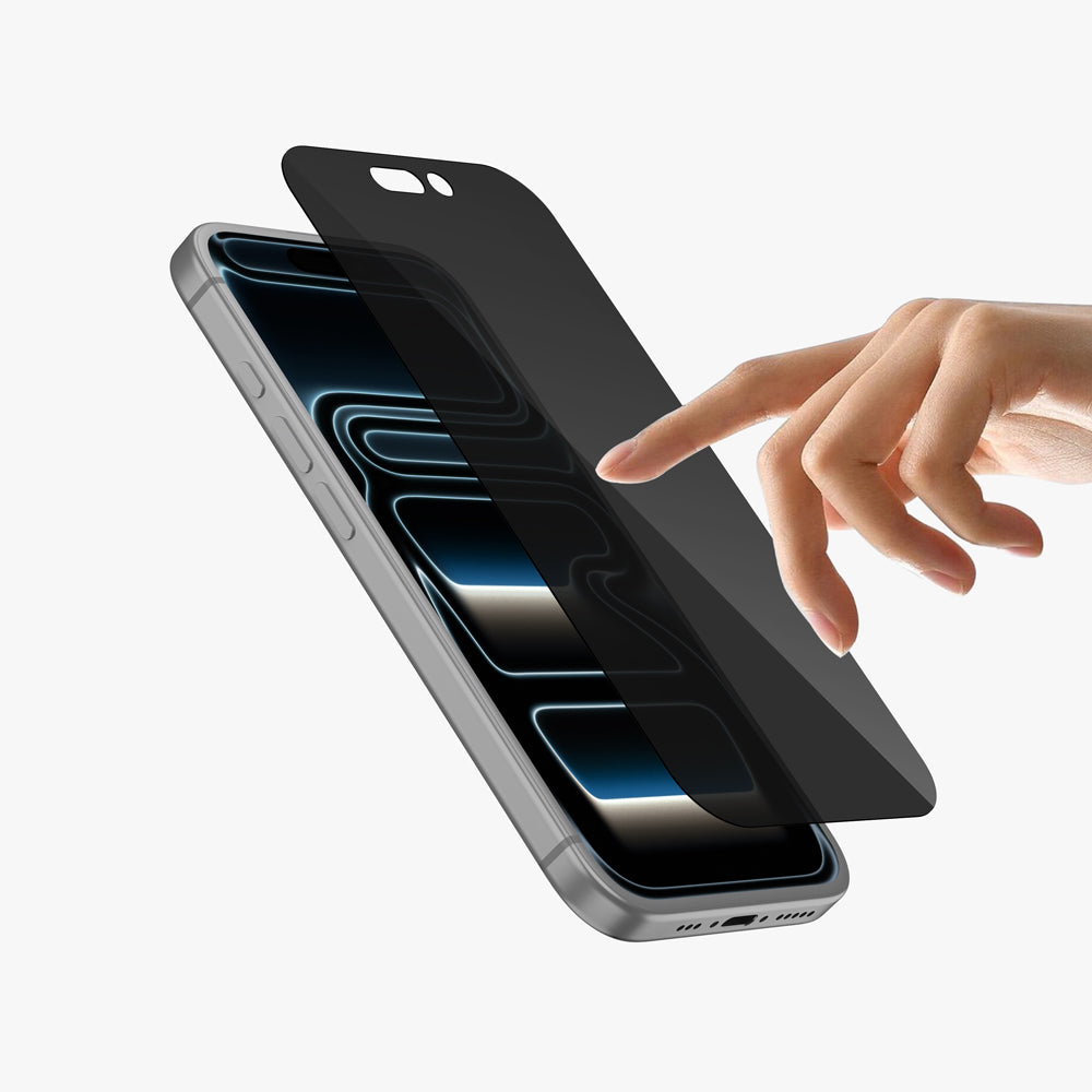 GRIPP 360° Privacy Tempered Glass for Apple iPhone 17 Pro