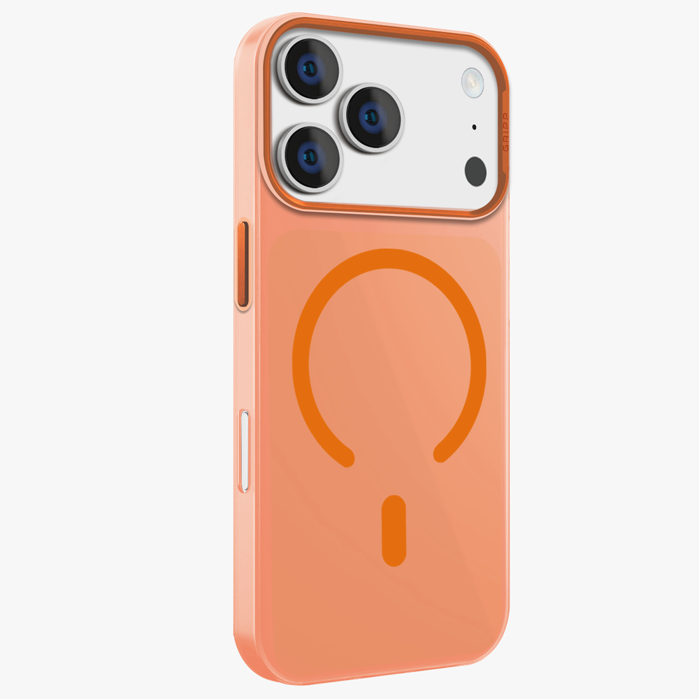 GRIPP Glam Ultra-Slim Apple iPhone 17 Pro Max MagSafe Case - Orange