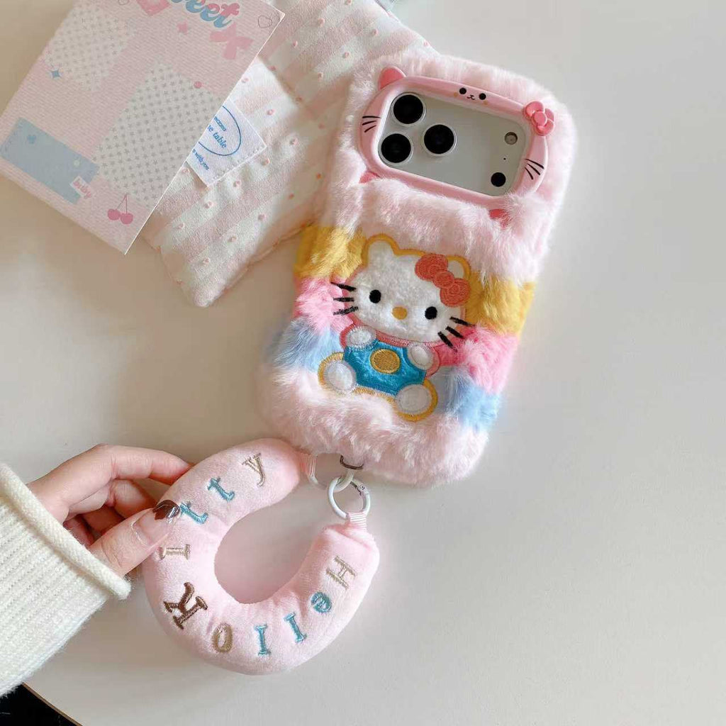 Hello kitty fur case