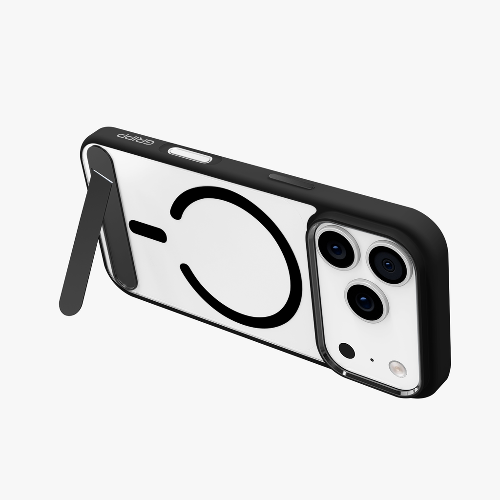 GRIPP Clarion MagStand Apple iPhone 18 Pro MagSafe Case with 8ft Drop Tested - Black