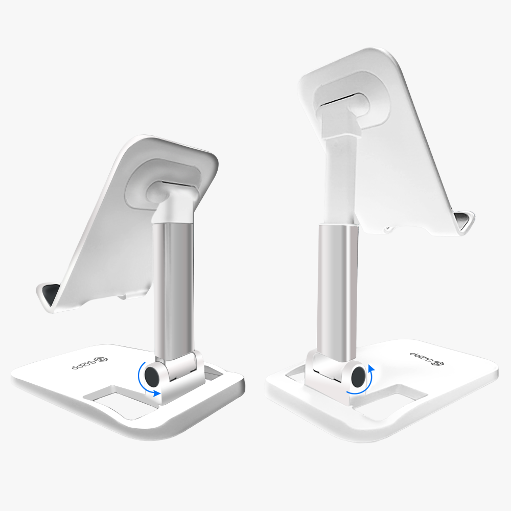 GRIPP Magic Mobile Stand with Multi Angle Adjustable - White