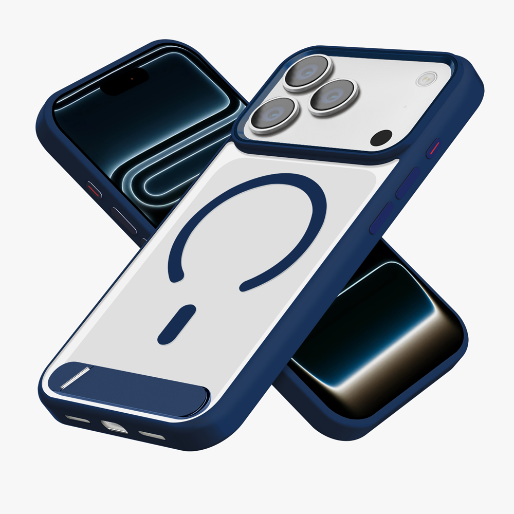 GRIPP Clarion MagStand Apple iPhone 17 Pro MagSafe Case with 8ft Drop Tested - Blue