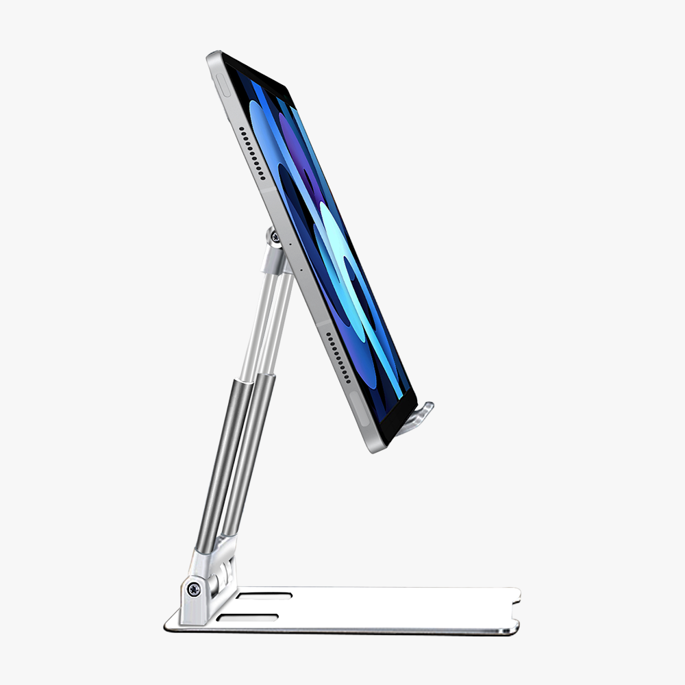GRIPP Trivot iPad/Mobile Universal Stand (Aluminium) - White