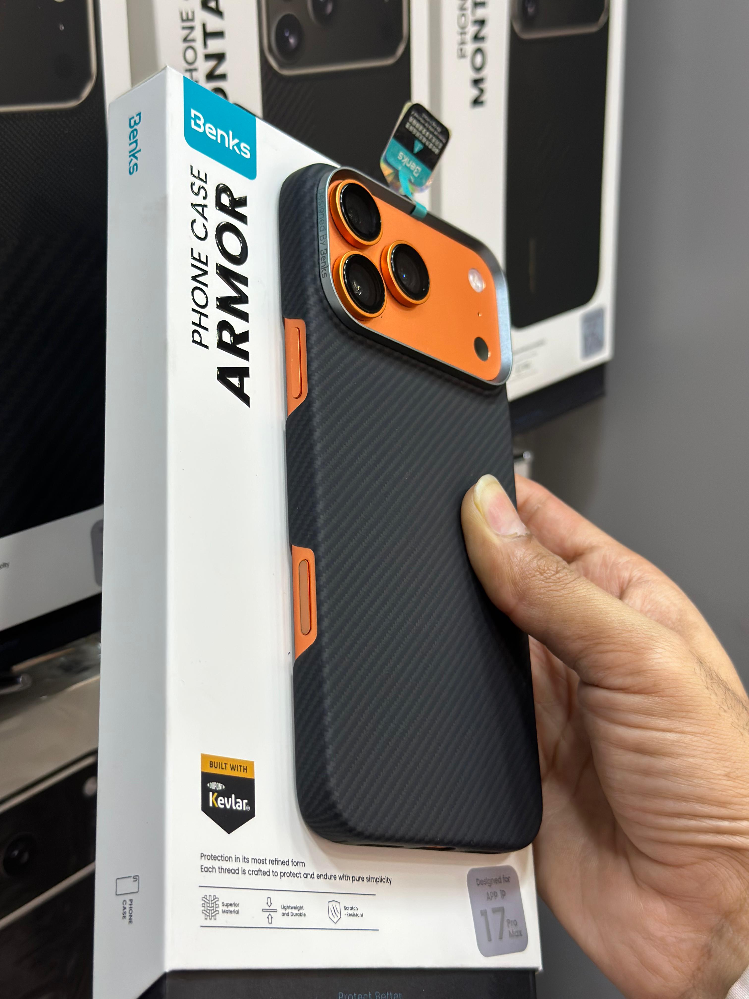 Benks armor air case for iPhone 17 Series