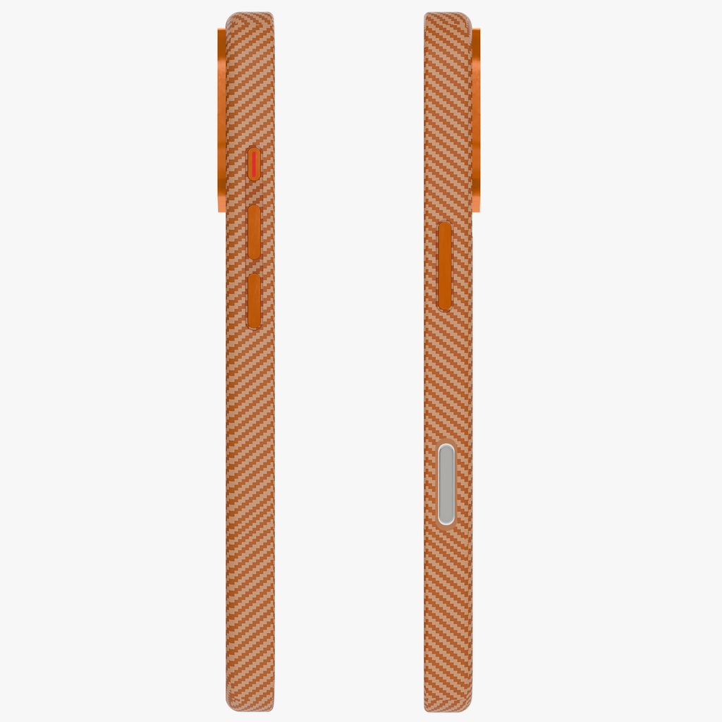 GRIPP Carbon Slim Apple iPhone 17 Pro Max MagSafe Case - Orange