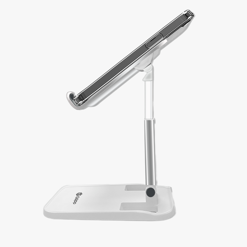 GRIPP Magic Mobile Stand with Multi Angle Adjustable - White