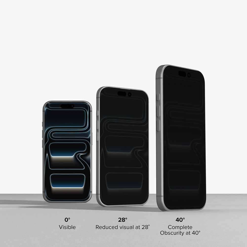 GRIPP 360° Privacy Tempered Glass for Apple iPhone 17 Pro Max