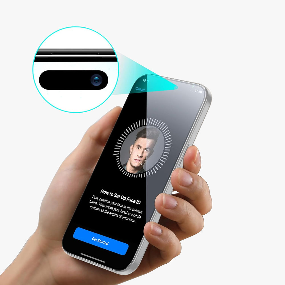 GRIPP 360° Privacy Tempered Glass for Apple iPhone 17 Pro Max