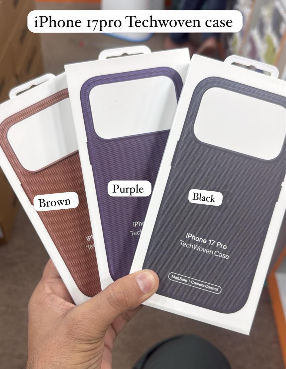 APPLE TECHWOVEN CASE for iPhone 17 Series