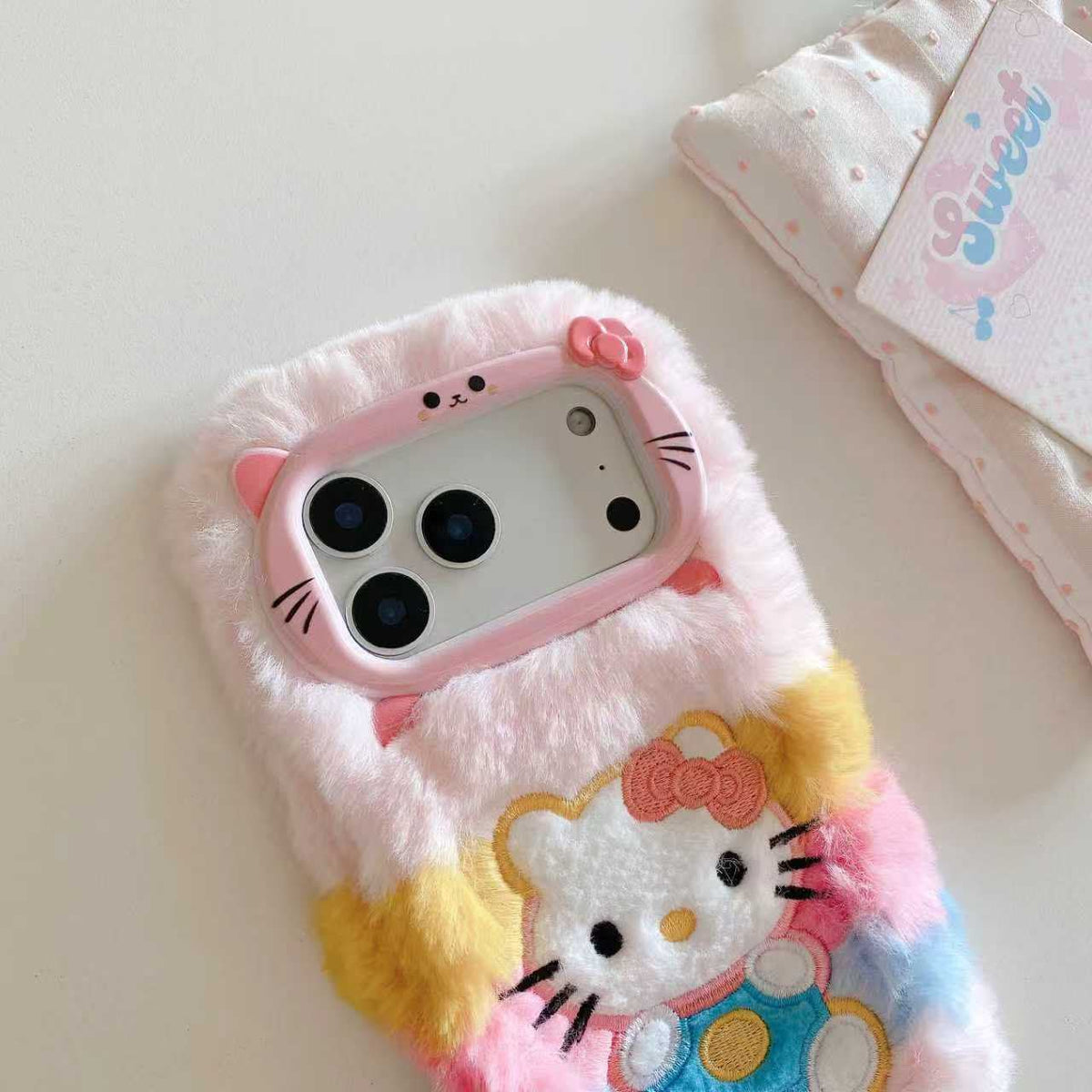 Hello kitty fur case