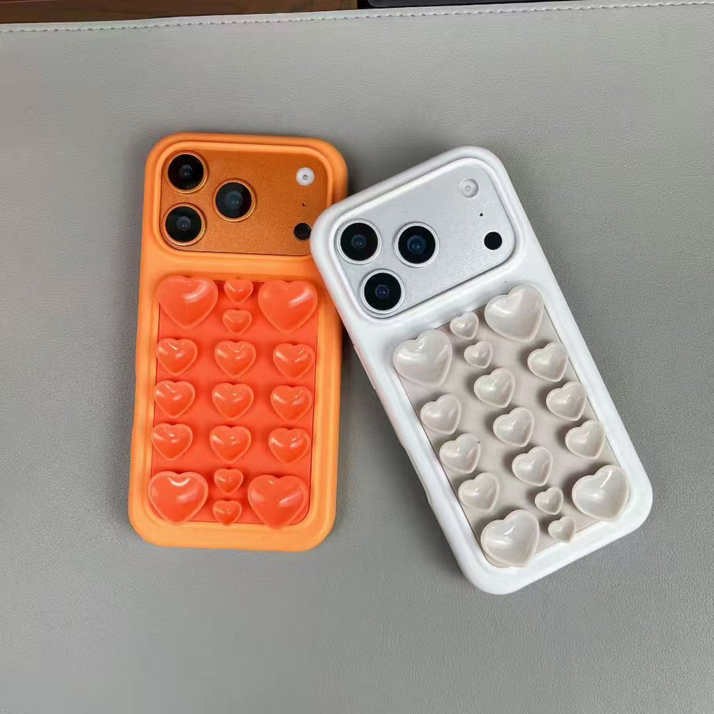 Heart suction silicon case