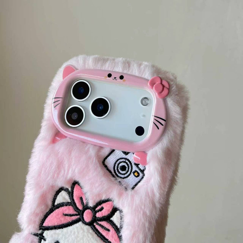 Hello kitty fur case