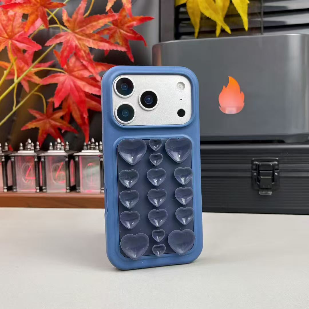 Heart suction silicon case