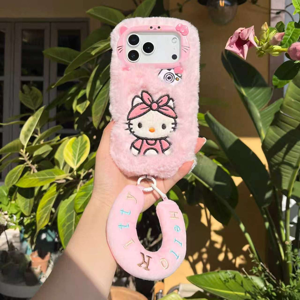 Hello kitty fur case