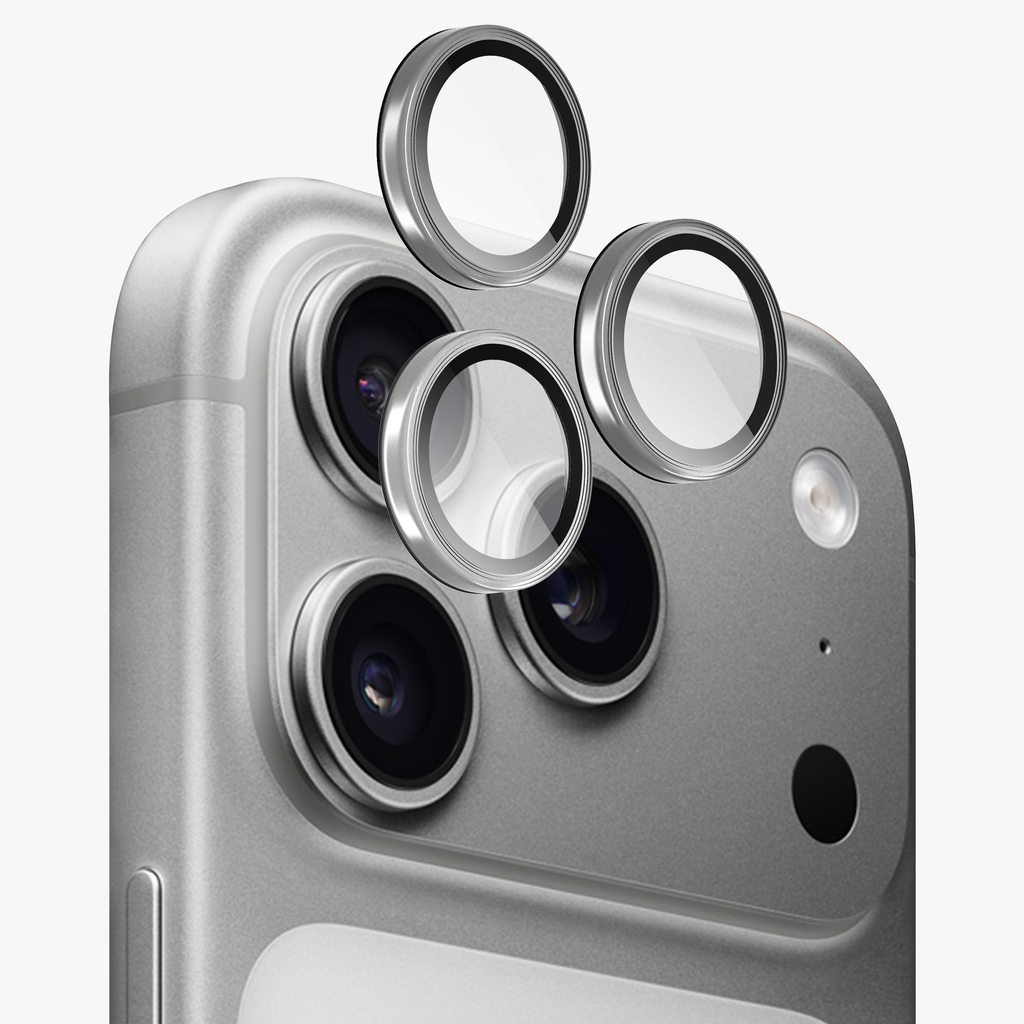 GRIPP Focal Camera Lens Protector 3N1 Compatible with Apple iPhone 17 Pro - Silver