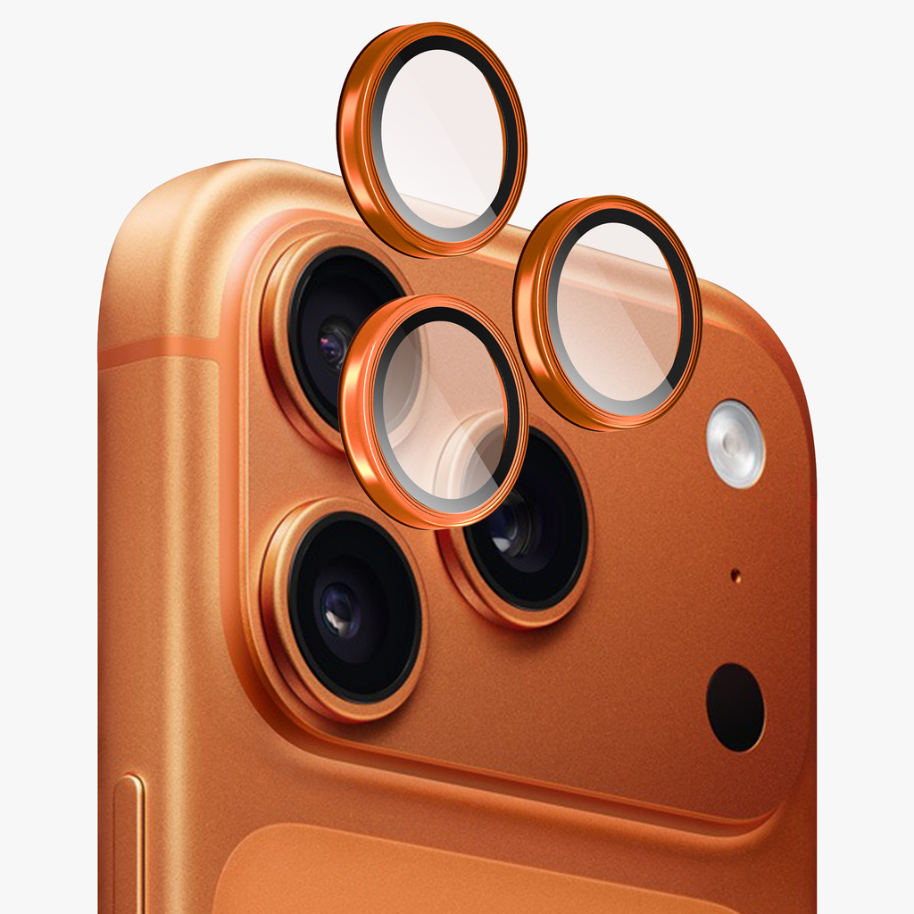 GRIPP Focal Camera Lens Protector 3N1 Compatible with Apple iPhone 17 Pro Max - Orange