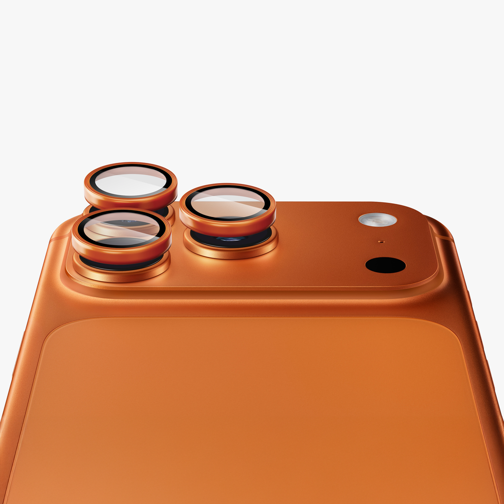 GRIPP Focal Camera Lens Protector 3N1 Compatible with Apple iPhone 17 Pro Max - Orange