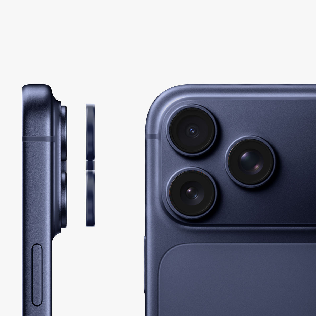 GRIPP Focal Camera Lens Protector 3N1 Compatible with Apple iPhone 17 Pro - Blue